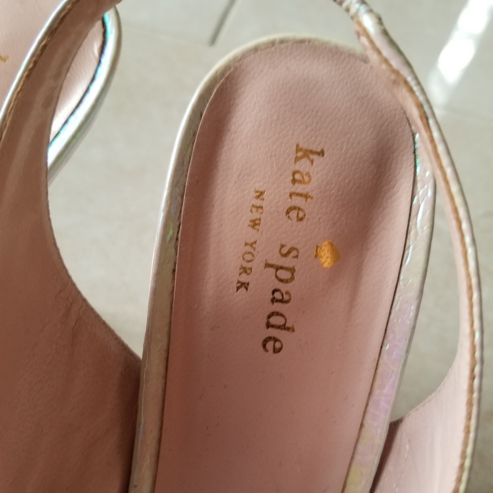 Kate Spade
Charm Slingback Pump - Hologram Silver BRIDAL - Picture 4 of 5